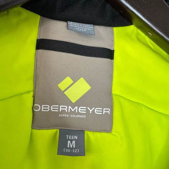 OBERMEYER Boys' Fleet Ski Snowboard Jacket Boy 10-12 Outdoor - Picture 12 of 15